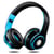 Casque Audio Bluetooth Sans Fil Avec Radio FM Et Carte TF 16G 10h Autonomie Bleu YONIS