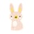 Ecusson thermocollant lapin 5.5x3cm