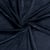 Tissu Velours d'ameublement extensible Alcéa uni Bleu marine