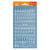 Lettres Transfert Blanc 12mm Grande Police