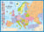 Puzzle 1000 pièces - Carte d'Europe - Eurographics