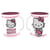 Hello Kitty - Mug Pink Emboss - Pyramid International