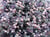 1000 PERLES de Rocaille Violet Rose Gris Noir - mélange multicolore ø 2 mm 12/0 - creation bijoux