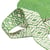 Sangle ethnique 38mm vert/blanc au mètre