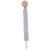 Attache sucette gaze - vert de gris raye - BB&co