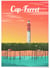 Affiche ville Cap-Ferret | A3 : 29,7x42cm