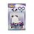Perles a repasser petit modele – panda coeur - Hama - Jaune