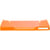 Corbeille à courrier Combo Midi translucide grainé Linicolor - Orange - x 6 - Exacompta