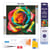 Mini Diamond Painting Broderie Diamant Figured’Art 25x25cm toile entière roulée avec diamants ronds - Rose Multicolore