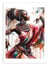 Affiche 30 x 40 cm - Watercolor African dancer - Chromatic fusion studio