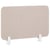 Séparateur Cloison Acoustique de Bureau et Table Beige en Polyester et Matière Synthétique 80 x 40 cm Idéal pour le Open Space