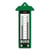 Thermomètre électronique MINI MAXI vert
