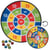 Jeu d'extérieur - cible réversible, Ø 60cm - 8 balles incluses