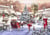 Puzzle 500 pièces - Village and Santa - Bluebird Puzzle