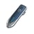 Ecouteurs Bluetooth 5.0 Tactiles Confortables Avec Réduction De Bruit Etanche Bleu YONIS