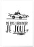 Poster 'Ne pas déranger, je joue 2' | A3 : 29,7x42cm