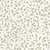 Tissu Popeline de Coton Sauge douce floral décoratif sur fond Ecru