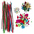 MégaCréa DIY - Pompons et chenilles + accessoires 400 pièces