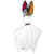 Doudou plat lapin - Gaze de coton - 50 x 50 cm - Sevira Kids