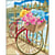 Princesse - Canevas antique Bicyclette fleurie 50x65cm