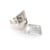 Graine Créative - Bague carrée avec cabochon 20 mm Argenté