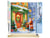 Peinture par Numéro Figured'Art - Rencontre avec le Père Noël 2 - Kit de Loisir Créatif DIY Numéro d'Art Complet - 40x50cm toile roulée + châssis en bois à monter