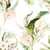 Lot de 4 serviettes en papier découpage collage 33 cm FLEUR FEUILLAGE F 117 XL