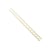 MégaCréa DIY - Ruban dentelle en coton écru breloque 1 cm x 2 m