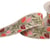 Galon jacquard fleurs beige 24mm au mètre