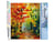 Peinture par Numéro Figured'Art - Promenade solitaire en Forêt - Kit de Loisir Créatif DIY Numéro d'Art Complet - 40x50cm sans châssis en bois
