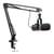 Microphone Dynamique Pour Podcasting Enregistrement Gaming Streaming Noir YONIS