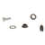 Lot de 10 oeillets couleur gris 15mm et outil
