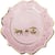 8 Assiettes Princesse Rose