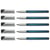 Lot de 5 marqueurs universels non-permanents pointe super fine - SCHNEIDER - Noir