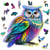 Wooden City Puzzle: TRENDY OWL 150/15, en bois, 8+