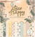 Bloc de 36 feuilles Bee Happy 30,5cm x 30,5cm Dovecraft