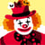LUC - Kit canevas Soudan Clown 25x25cm