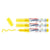 Lot de 3 feutres de coloriage - EDDING - Jaune - Pointe fibre 3 mm