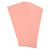 Paquet 100 fiches intercalaires horizontales unies perforées - 105x240mm - Rose - x 12 - Exacompta