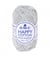 Pelote de 20Gr - coton spécial Amigurumi HAPPY COTTON - PPSC - Oeko Tex- Dmc 757 Gris