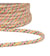 Bobine 25m cordon multicolore 5mm beige