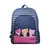 Sac à dos 37 cm avec poche Lili Lou Chat Bleu BAGTROTTER