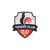 Ecusson thermocollant blason tennis club 5x6cm