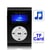 Lecteur MP3 Clip Métal Magenta Écran LCD 1.1' Carte TF USB 2.0 Chargement Rapide Noir YONIS