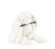 Le Lapin Meloe 37cm – Blanc MA0240 - Maïlou Tradition - Beige