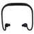 Casque Sport Étanche Sans Fil Avec Emplacement Micro SD Jusqu'à 8GB Rose Noir YONIS