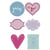 Sticker "yours", 3,5cm, 24 pces