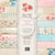 8 papiers scrapbooking 30.5 x 30.5 cm LemonCraft SENSE AND SENSIBILITY