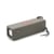 Enceinte Bluetooth Portable Subwoofer Avec Corde Tressée Support USB AUX TF et FM Gris YONIS