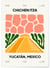 Affiche Mexique Yucatán | A3 : 29,7x42cm